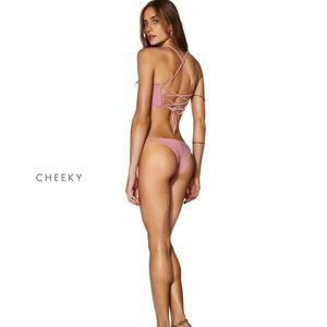 Vix Paula Hermanny  Rose Tea Ju String Bottom- L